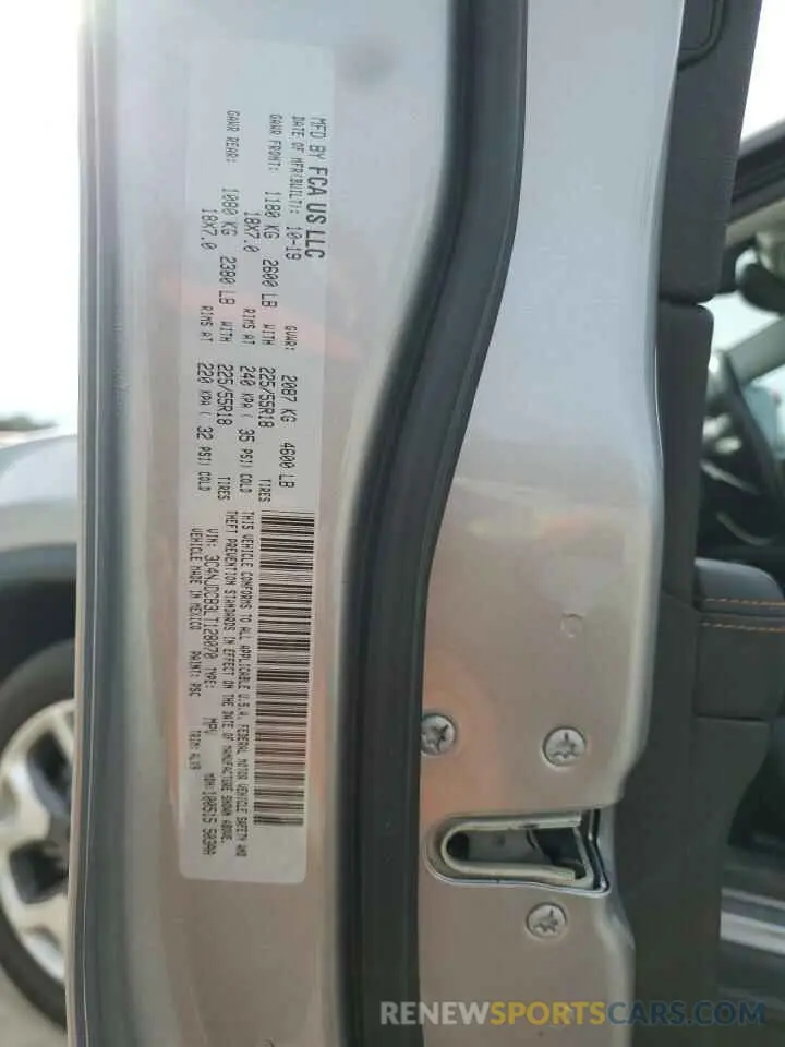 13 Фотография поврежденного автомобиля 3C4NJDCB3LT128070 JEEP COMPASS 2020