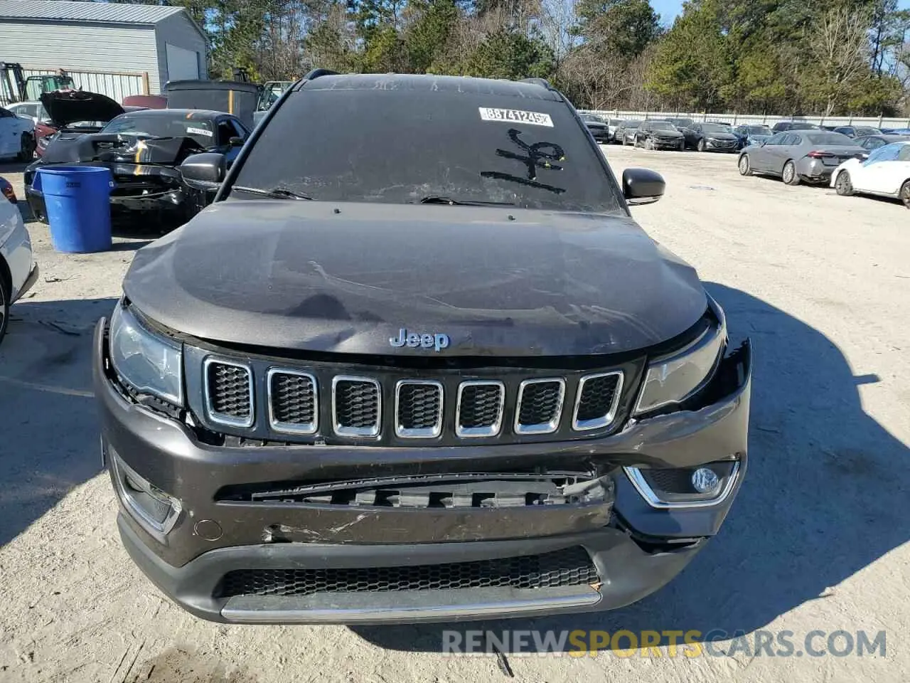 5 Photograph of a damaged car 3C4NJDCB3LT133060 JEEP COMPASS 2020