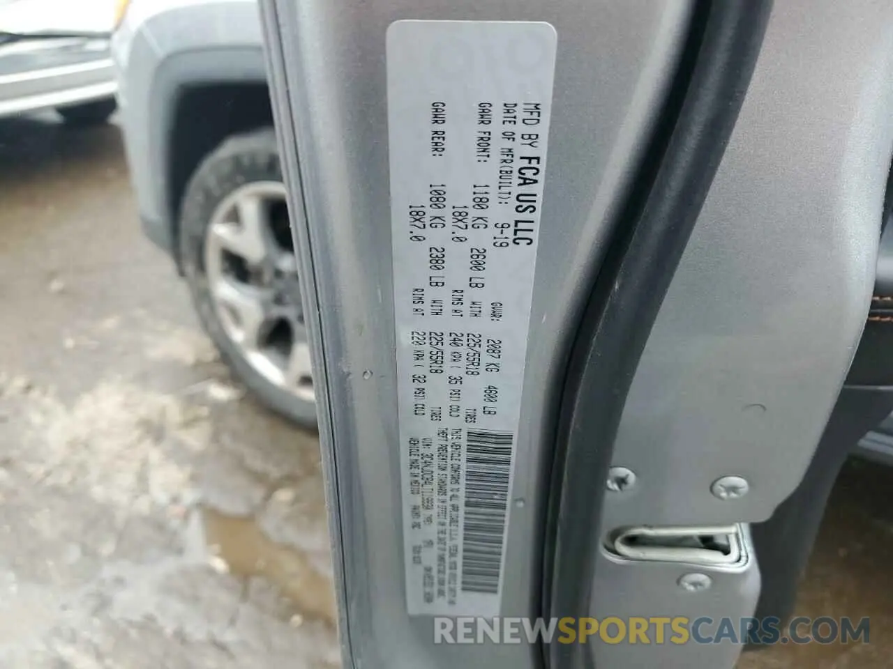 13 Photograph of a damaged car 3C4NJDCB4LT119930 JEEP COMPASS 2020