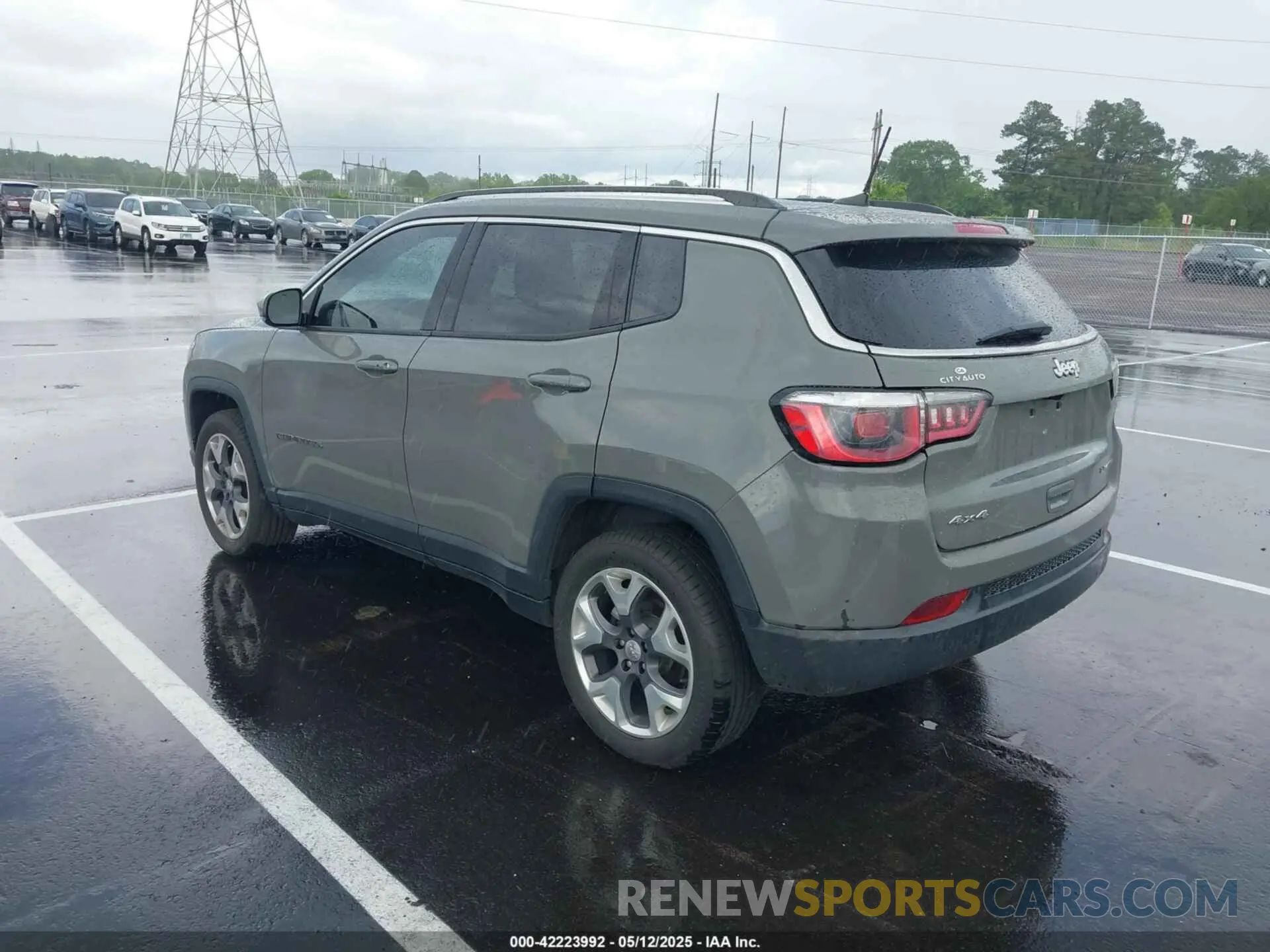 3 Photograph of a damaged car 3C4NJDCB4LT151437 JEEP COMPASS 2020