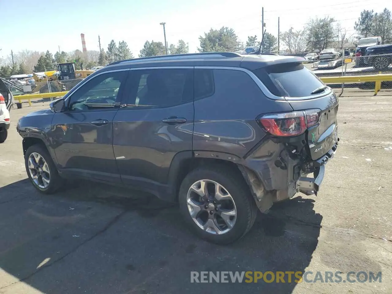 2 Photograph of a damaged car 3C4NJDCB5LT127115 JEEP COMPASS 2020