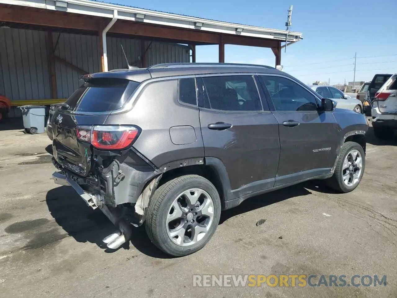 3 Photograph of a damaged car 3C4NJDCB5LT127115 JEEP COMPASS 2020