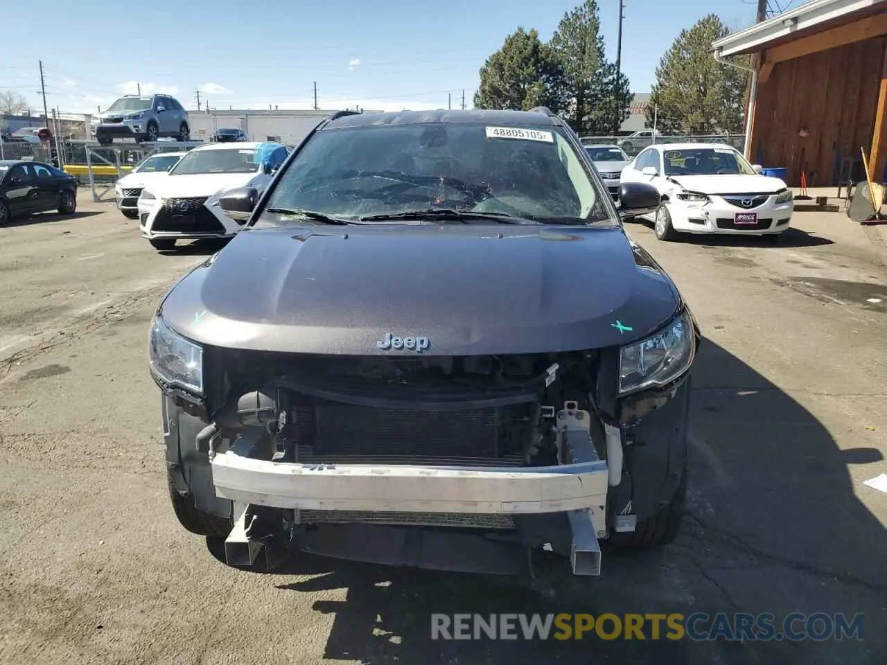 5 Photograph of a damaged car 3C4NJDCB5LT127115 JEEP COMPASS 2020
