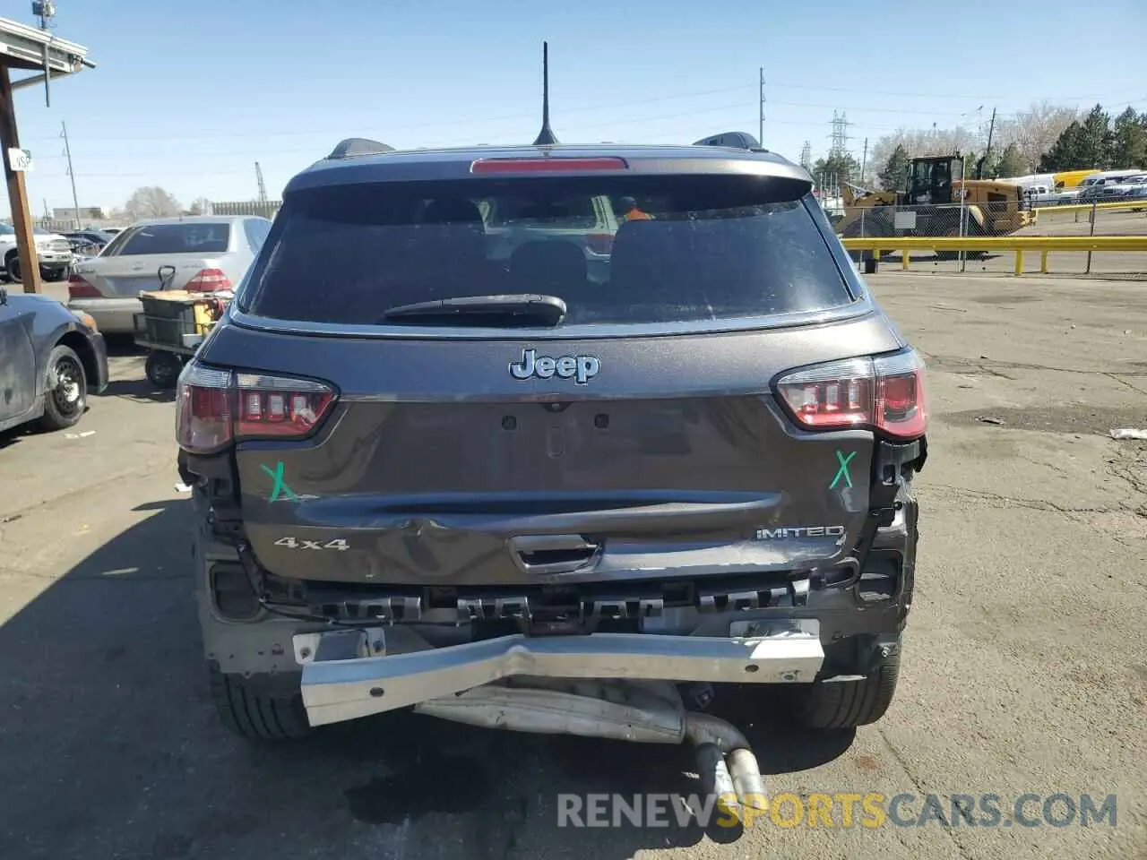 6 Photograph of a damaged car 3C4NJDCB5LT127115 JEEP COMPASS 2020
