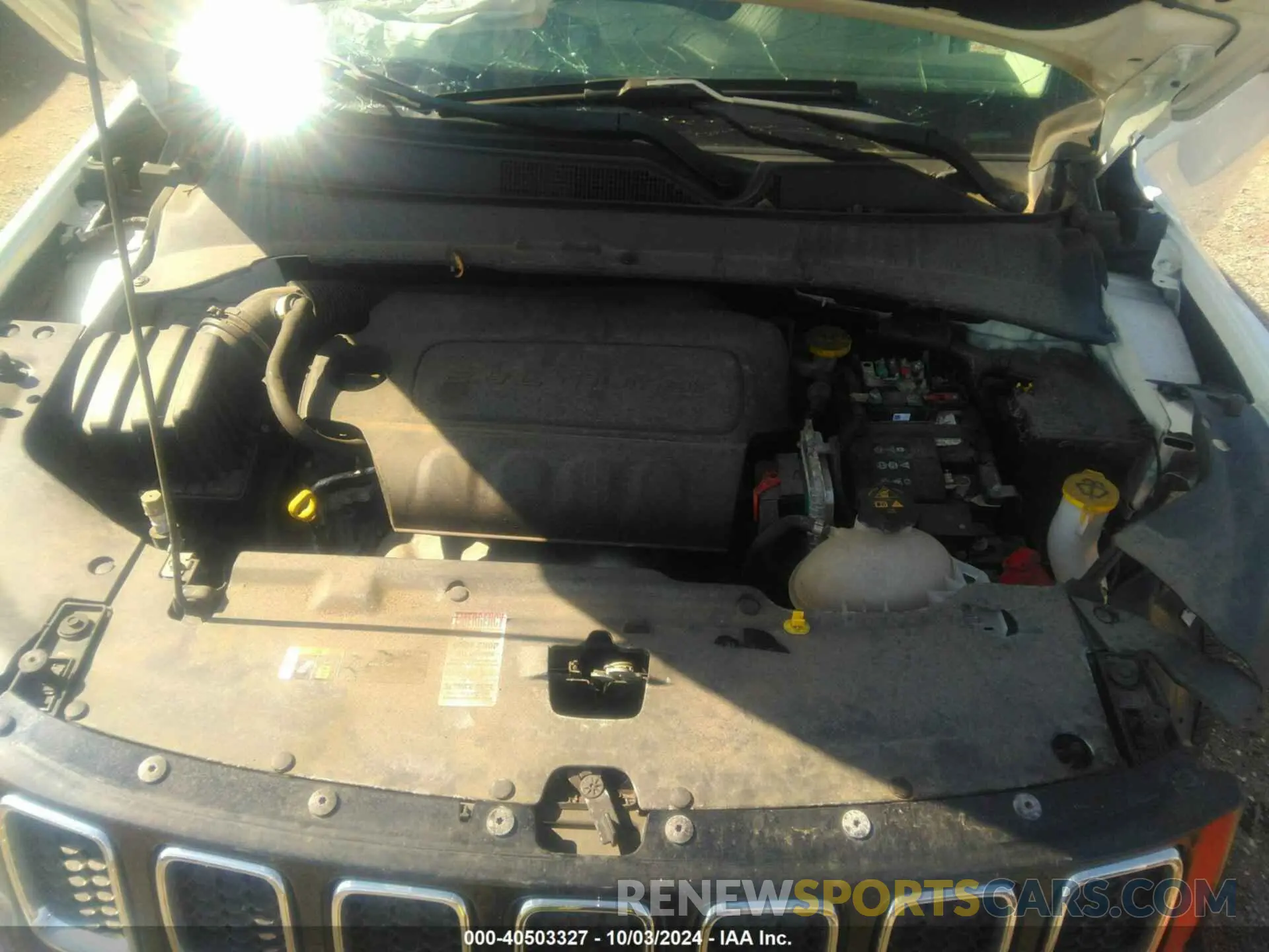 10 Photograph of a damaged car 3C4NJDCB6LT234125 JEEP COMPASS 2020