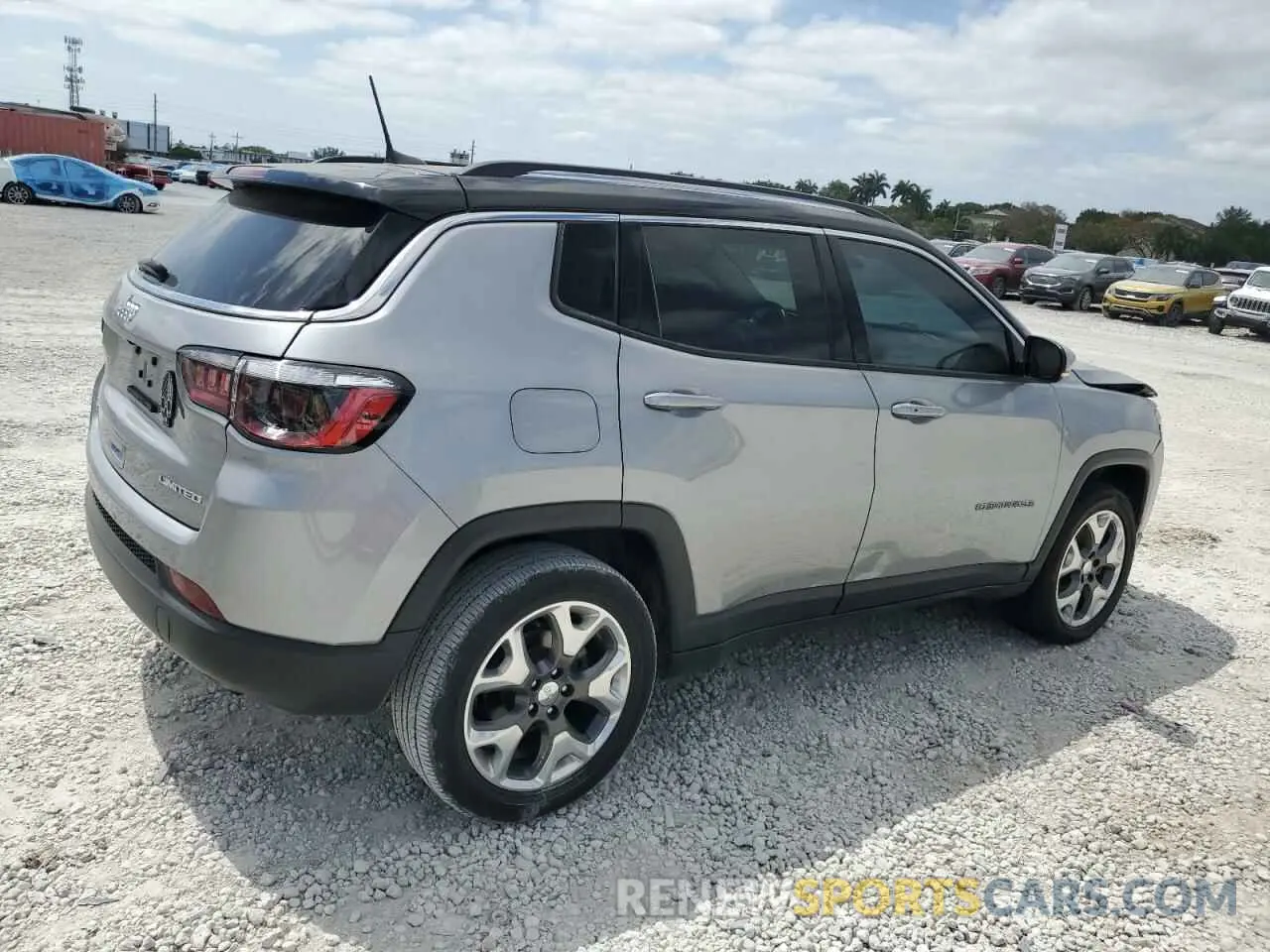3 Photograph of a damaged car 3C4NJDCB6LT246324 JEEP COMPASS 2020