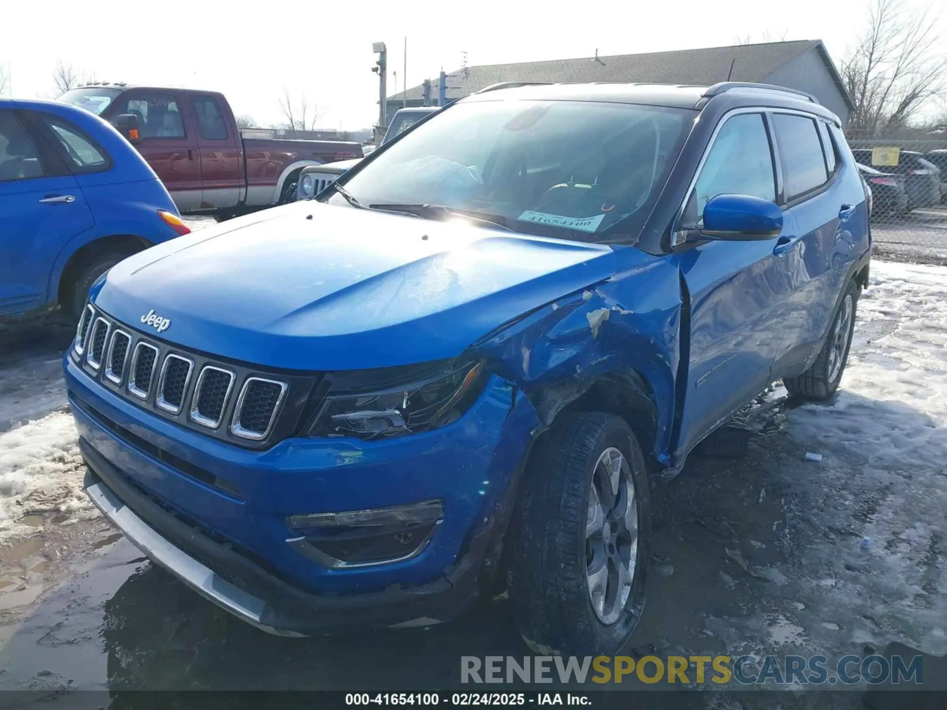 2 Фотография поврежденного автомобиля 3C4NJDCB7LT147155 JEEP COMPASS 2020