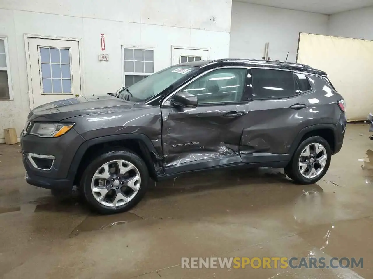 1 Photograph of a damaged car 3C4NJDCB7LT216880 JEEP COMPASS 2020