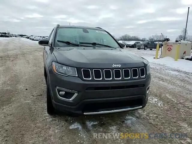 14 Photograph of a damaged car 3C4NJDCB7LT216880 JEEP COMPASS 2020