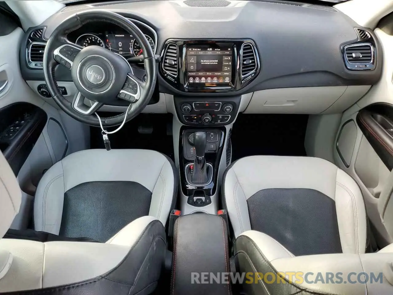 8 Photograph of a damaged car 3C4NJDCB7LT216880 JEEP COMPASS 2020