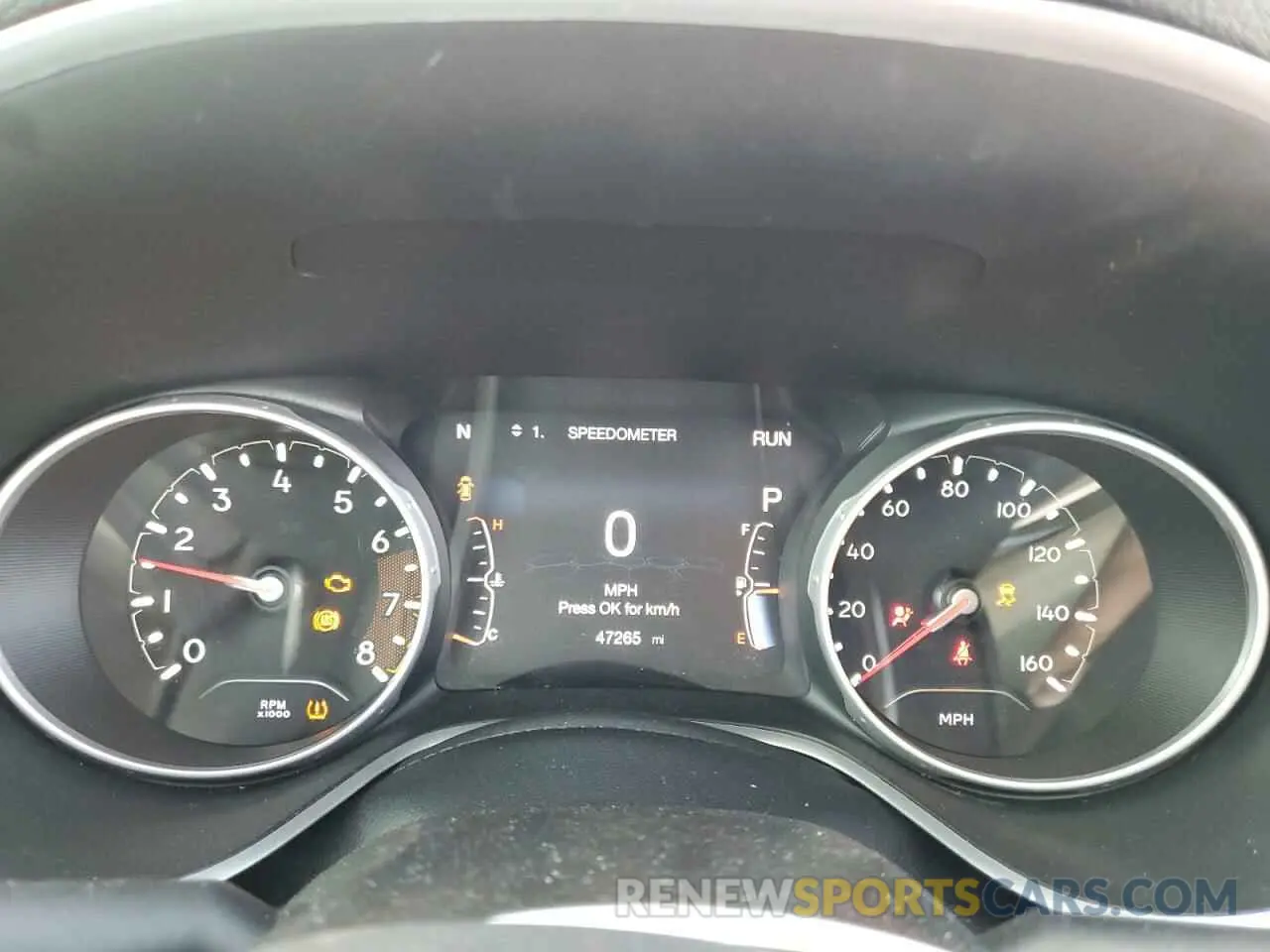 9 Photograph of a damaged car 3C4NJDCB7LT216880 JEEP COMPASS 2020