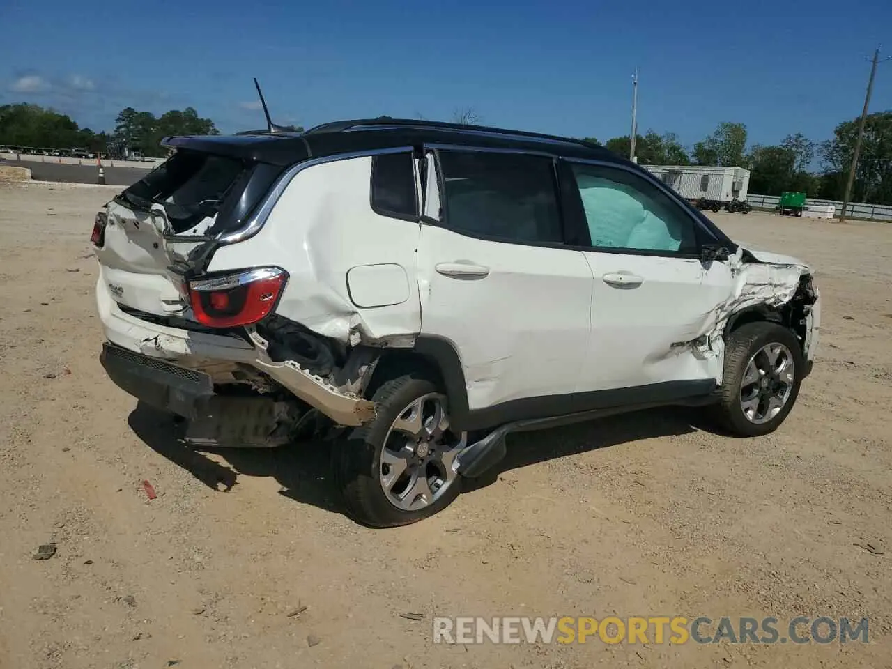3 Photograph of a damaged car 3C4NJDCB7LT233839 JEEP COMPASS 2020