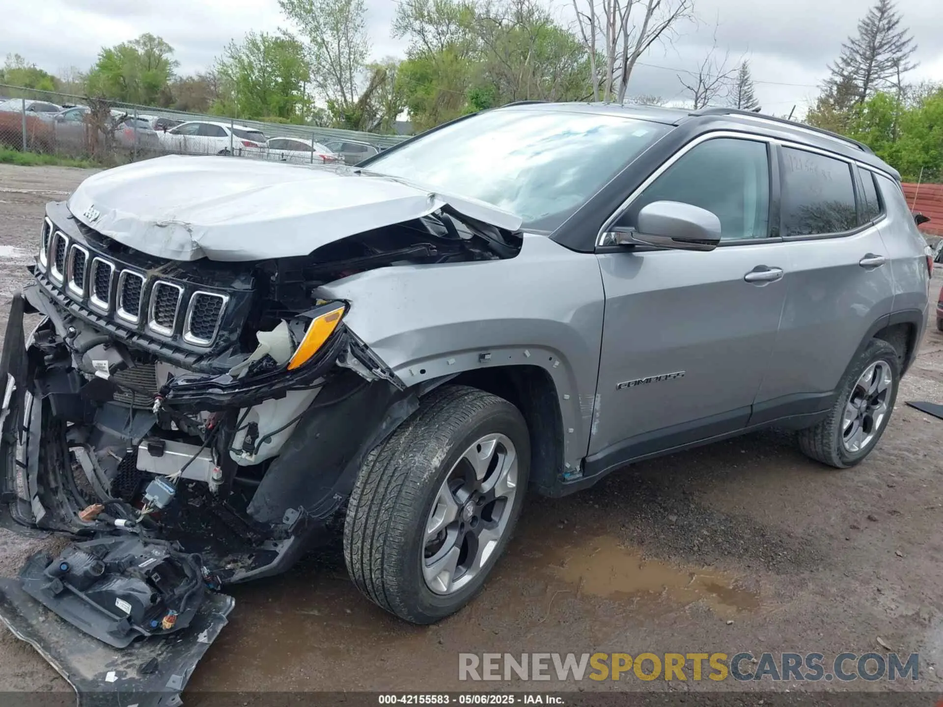 2 Photograph of a damaged car 3C4NJDCB7LT233985 JEEP COMPASS 2020