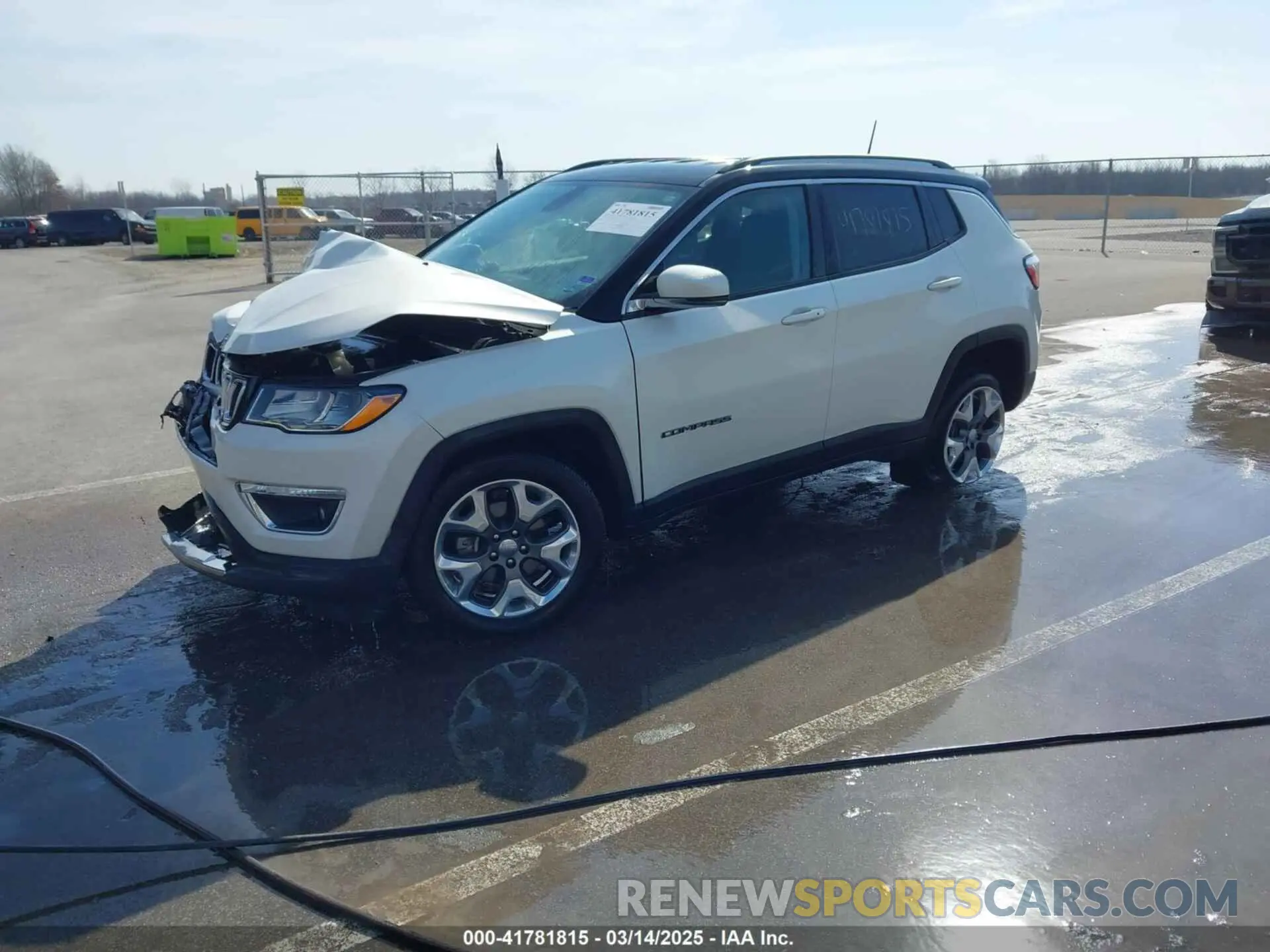 2 Photograph of a damaged car 3C4NJDCB8LT101334 JEEP COMPASS 2020