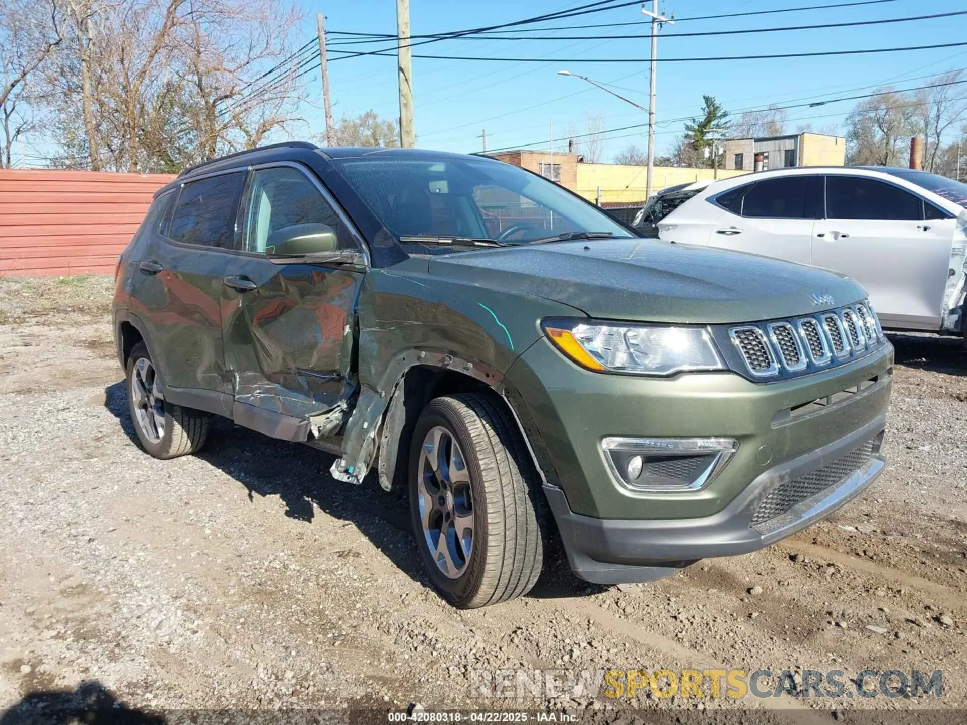 1 Фотография поврежденного автомобиля 3C4NJDCB8LT146337 JEEP COMPASS 2020