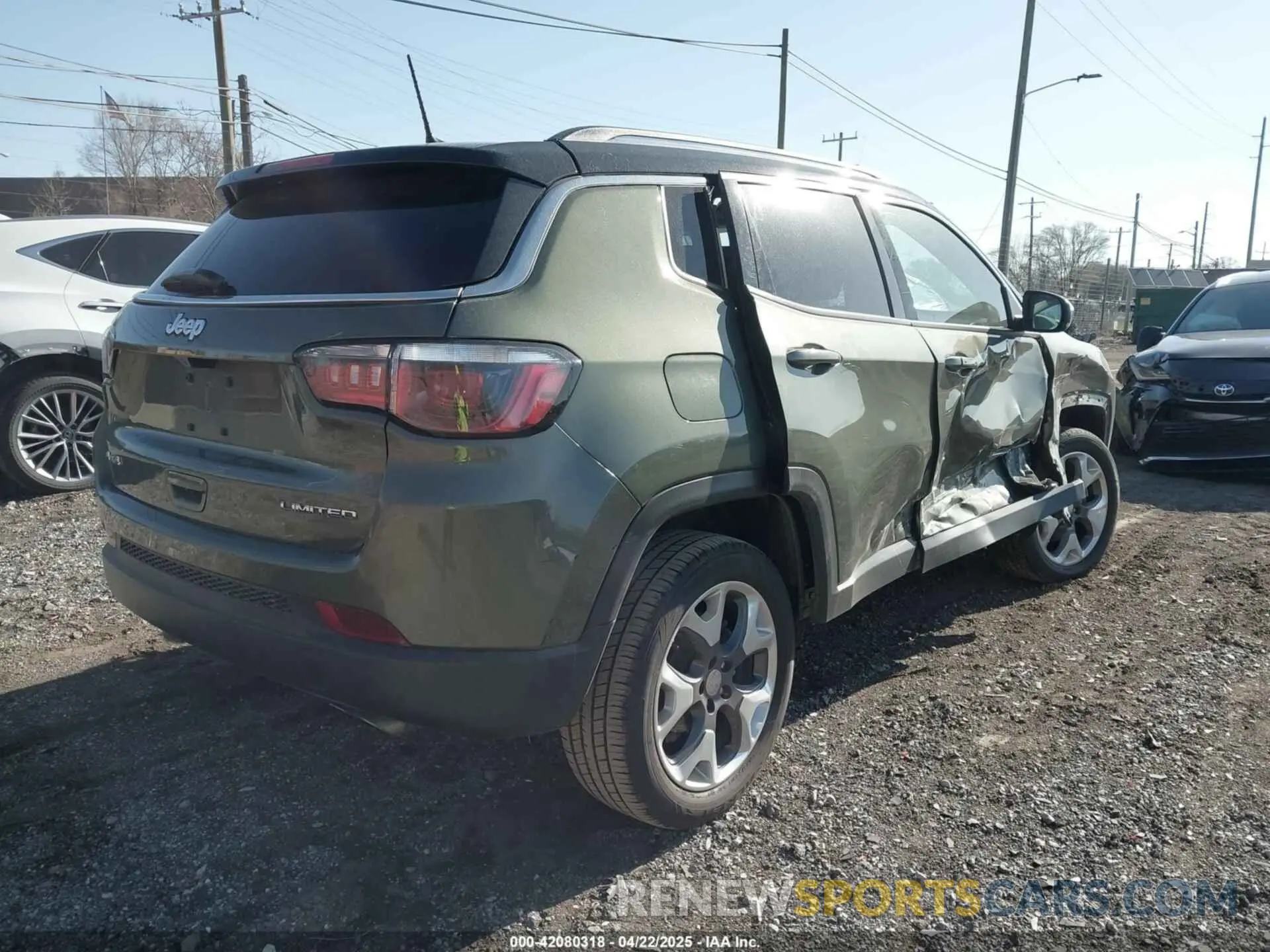 4 Фотография поврежденного автомобиля 3C4NJDCB8LT146337 JEEP COMPASS 2020
