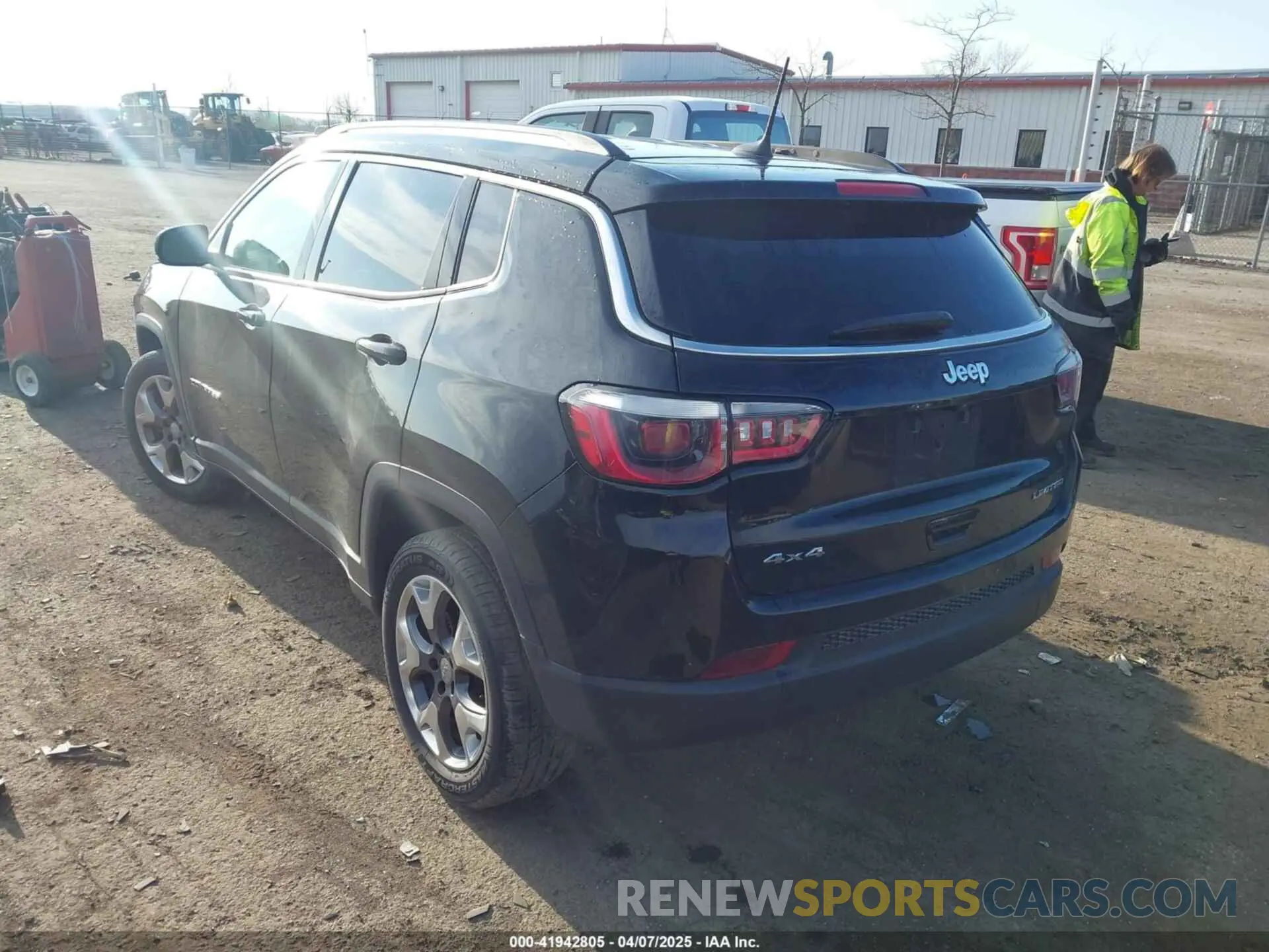 3 Photograph of a damaged car 3C4NJDCB8LT240301 JEEP COMPASS 2020