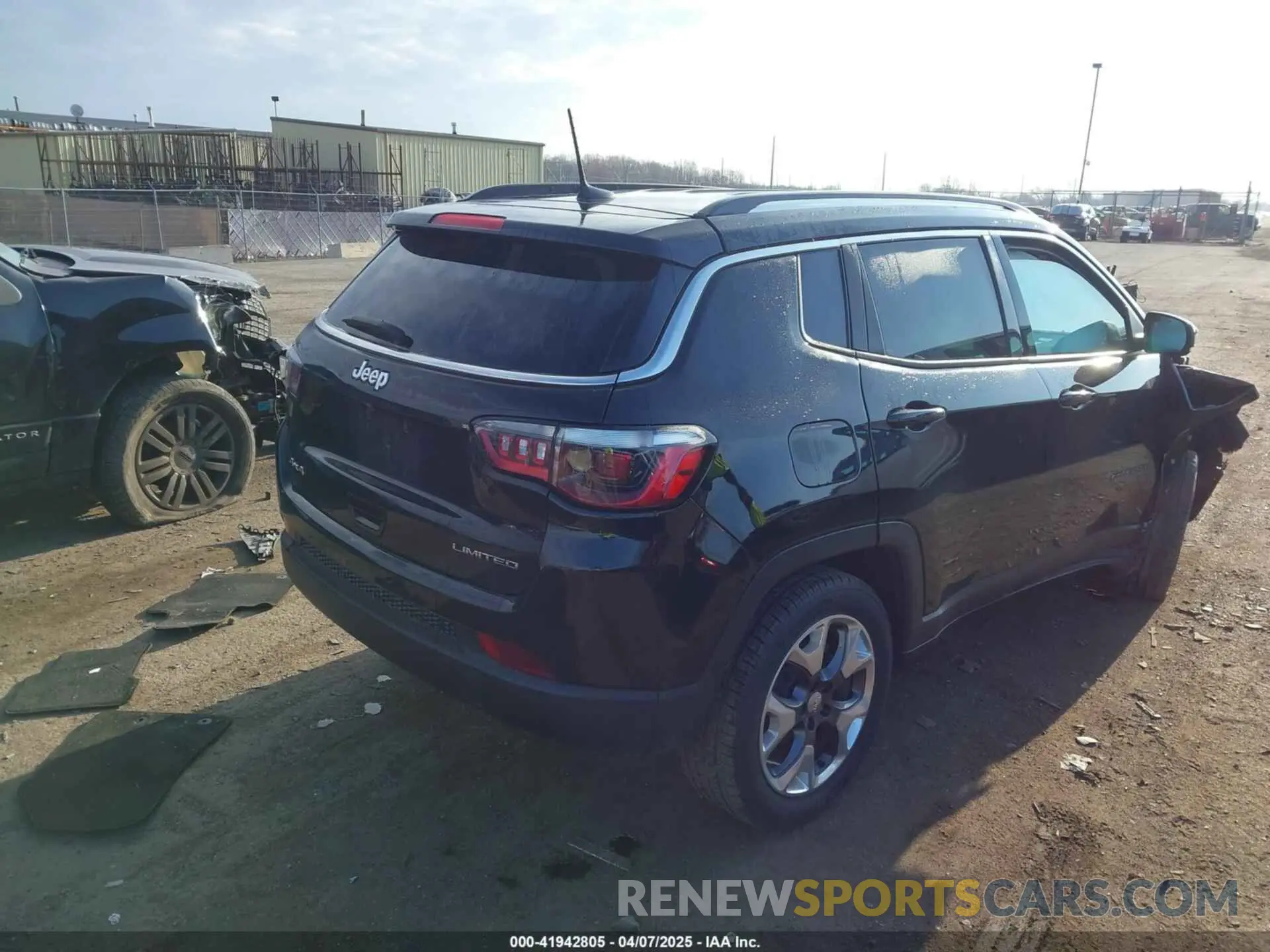 4 Photograph of a damaged car 3C4NJDCB8LT240301 JEEP COMPASS 2020