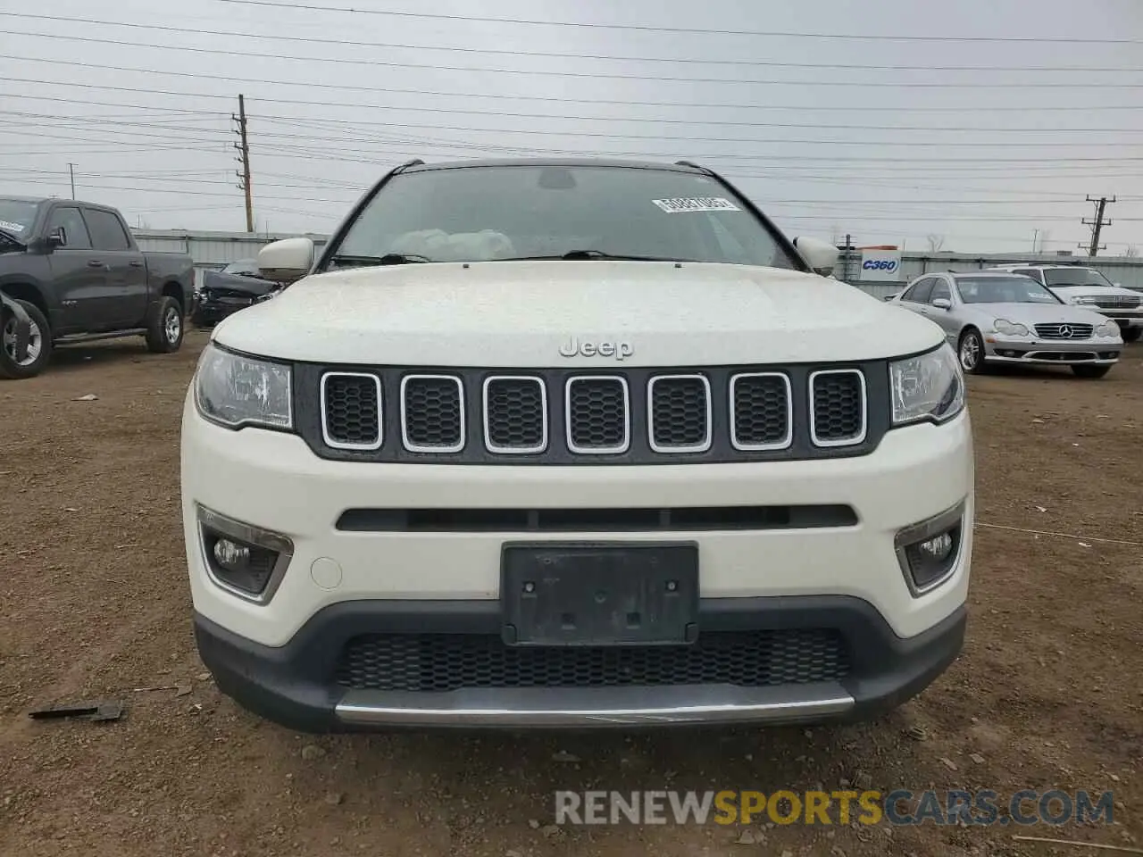 5 Photograph of a damaged car 3C4NJDCBXLT255012 JEEP COMPASS 2020