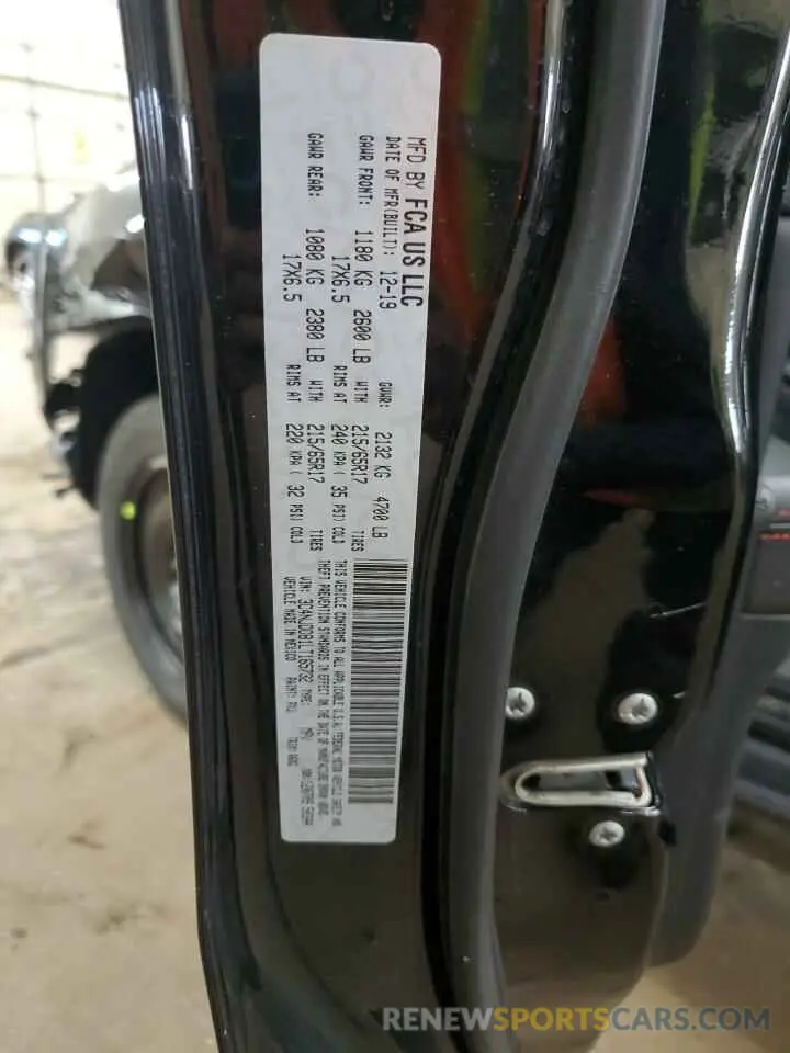 13 Фотография поврежденного автомобиля 3C4NJDDB1LT165732 JEEP COMPASS 2020