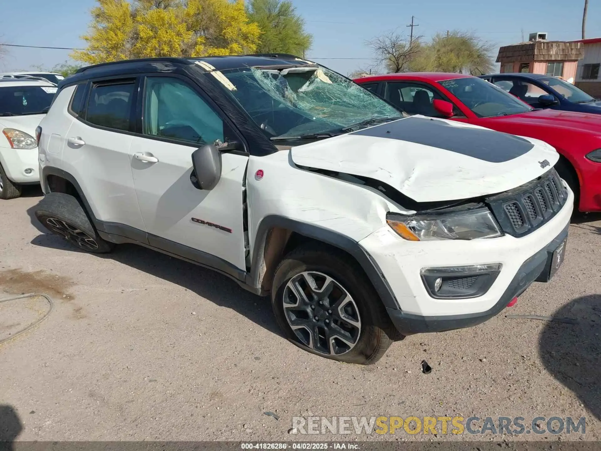 1 Фотография поврежденного автомобиля 3C4NJDDB1LT171966 JEEP COMPASS 2020