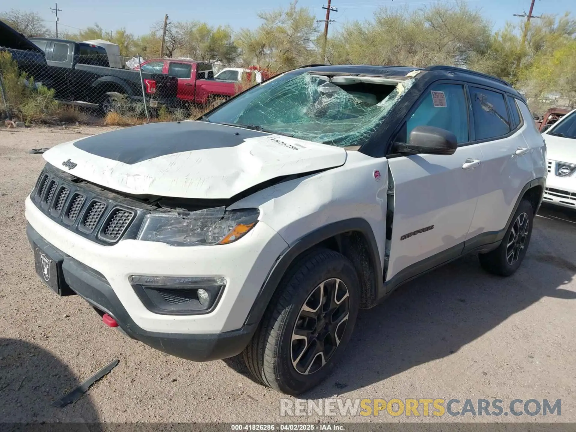 2 Фотография поврежденного автомобиля 3C4NJDDB1LT171966 JEEP COMPASS 2020
