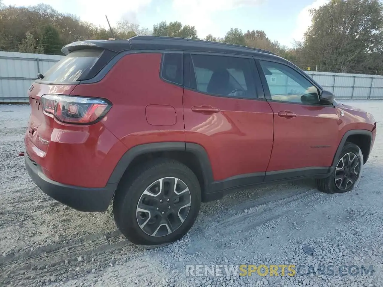 3 Photograph of a damaged car 3C4NJDDB1LT202908 JEEP COMPASS 2020