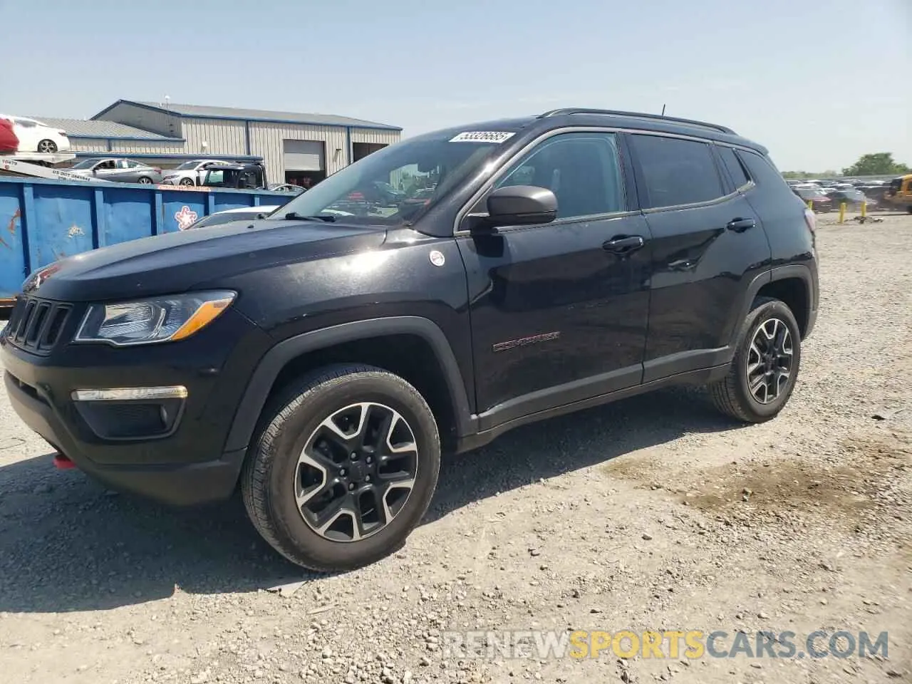 1 Photograph of a damaged car 3C4NJDDB1LT208160 JEEP COMPASS 2020