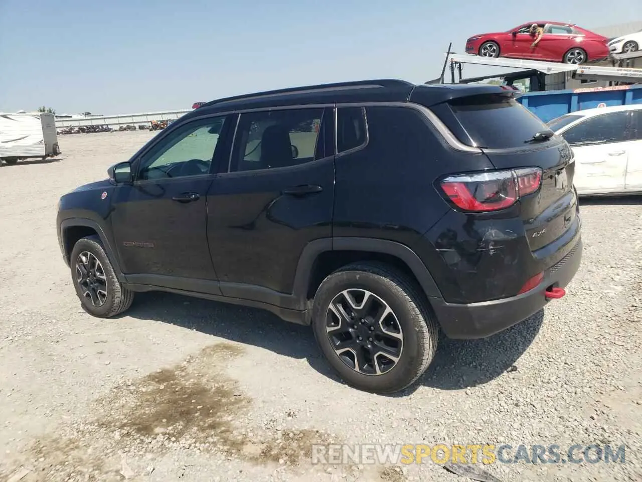 2 Photograph of a damaged car 3C4NJDDB1LT208160 JEEP COMPASS 2020