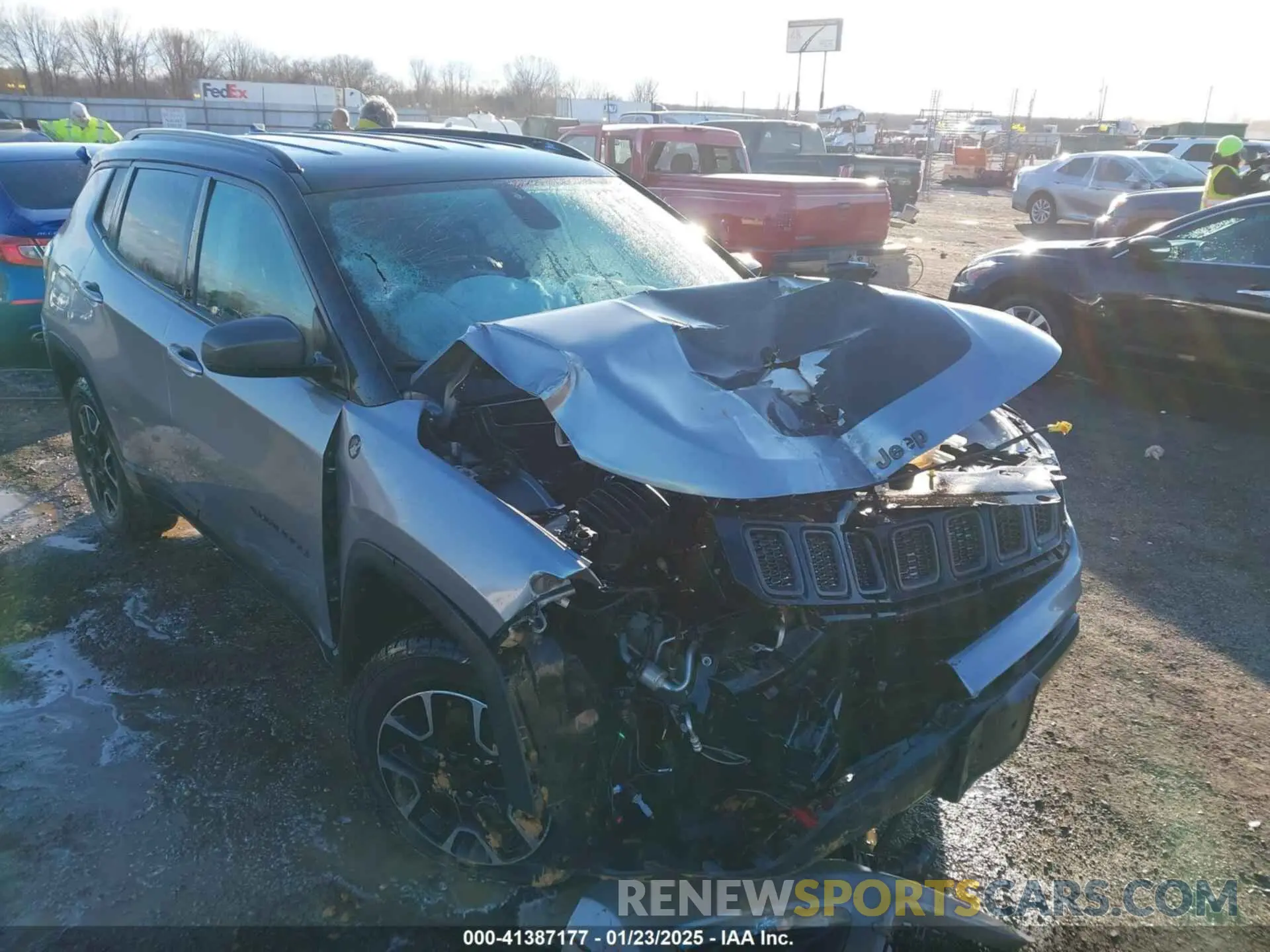 6 Photograph of a damaged car 3C4NJDDB4LT184288 JEEP COMPASS 2020