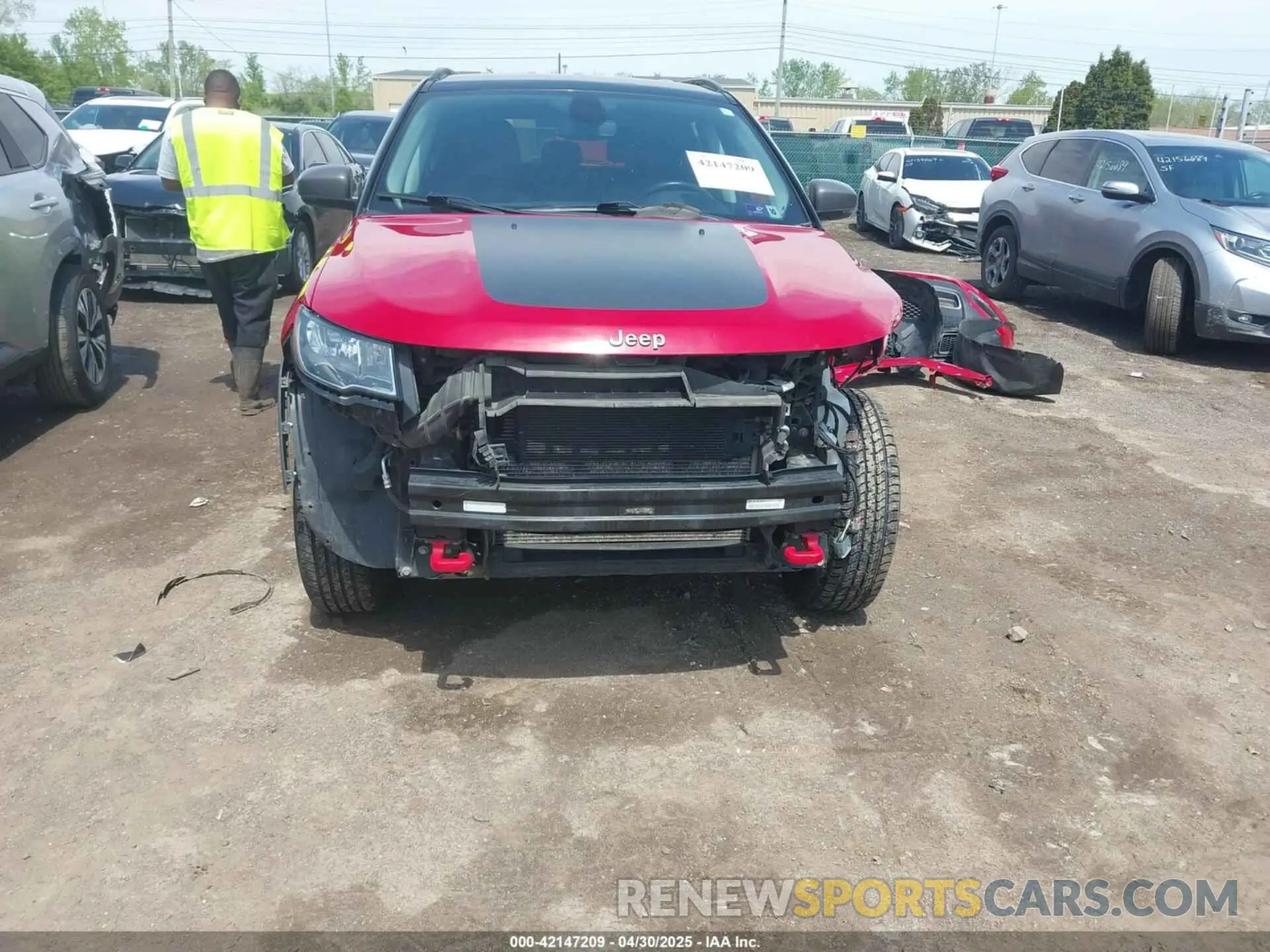 6 Фотография поврежденного автомобиля 3C4NJDDB7LT196242 JEEP COMPASS 2020