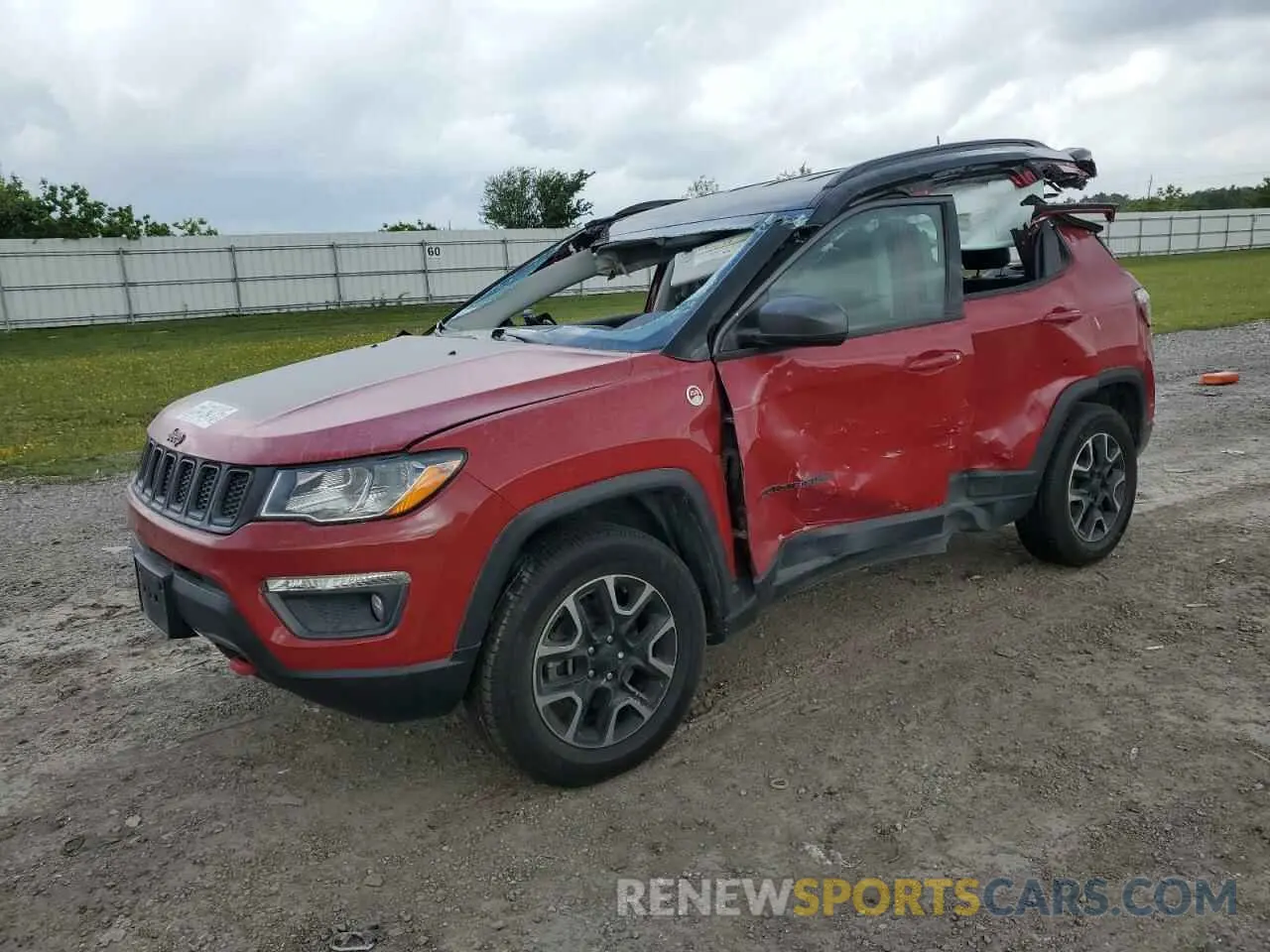 1 Фотография поврежденного автомобиля 3C4NJDDB7LT214691 JEEP COMPASS 2020