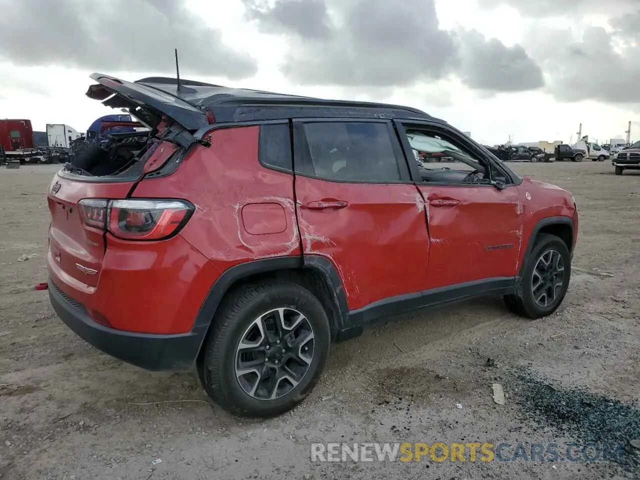 3 Фотография поврежденного автомобиля 3C4NJDDB7LT214691 JEEP COMPASS 2020