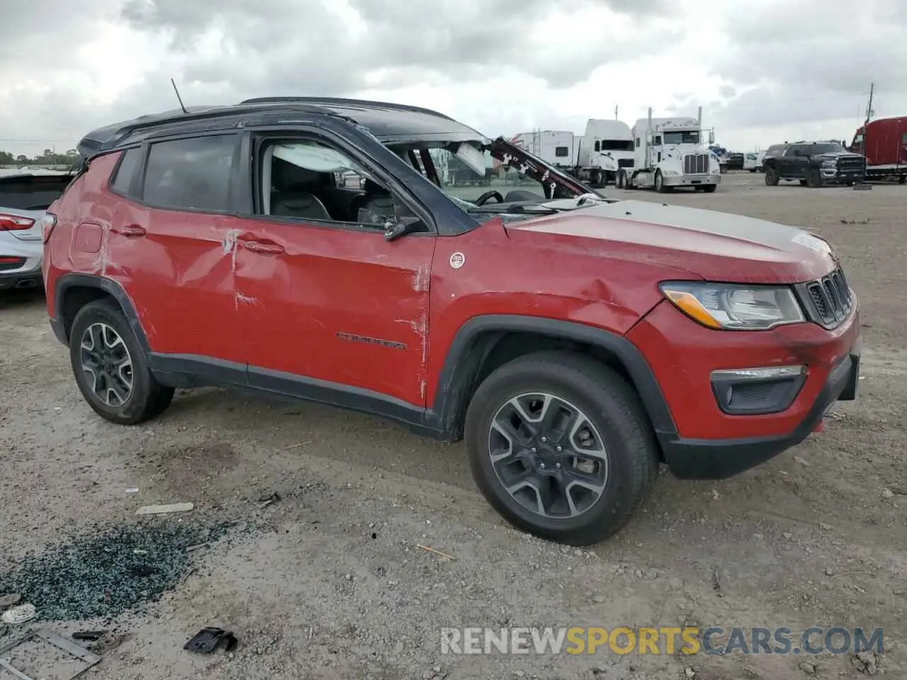 4 Фотография поврежденного автомобиля 3C4NJDDB7LT214691 JEEP COMPASS 2020