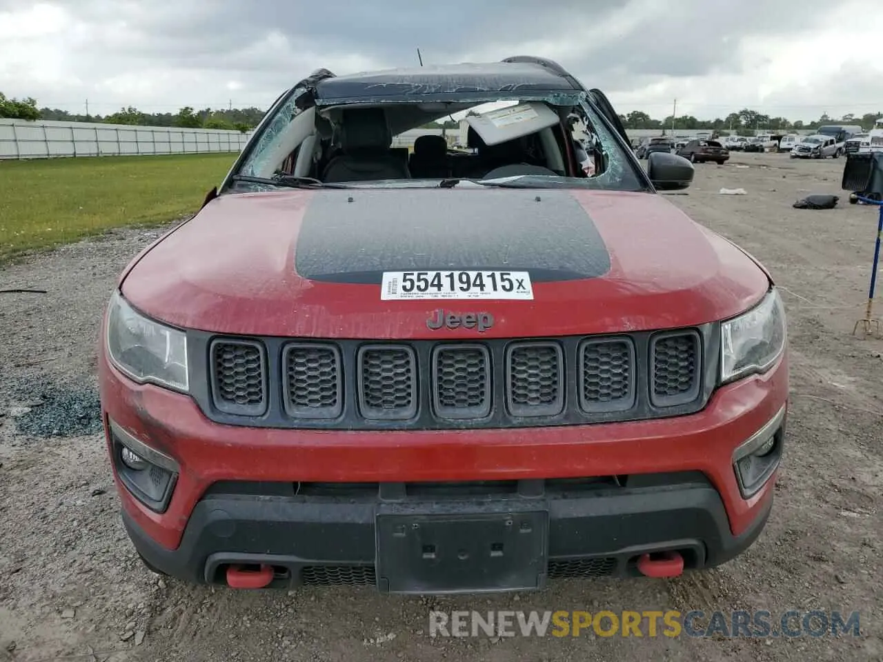 5 Фотография поврежденного автомобиля 3C4NJDDB7LT214691 JEEP COMPASS 2020