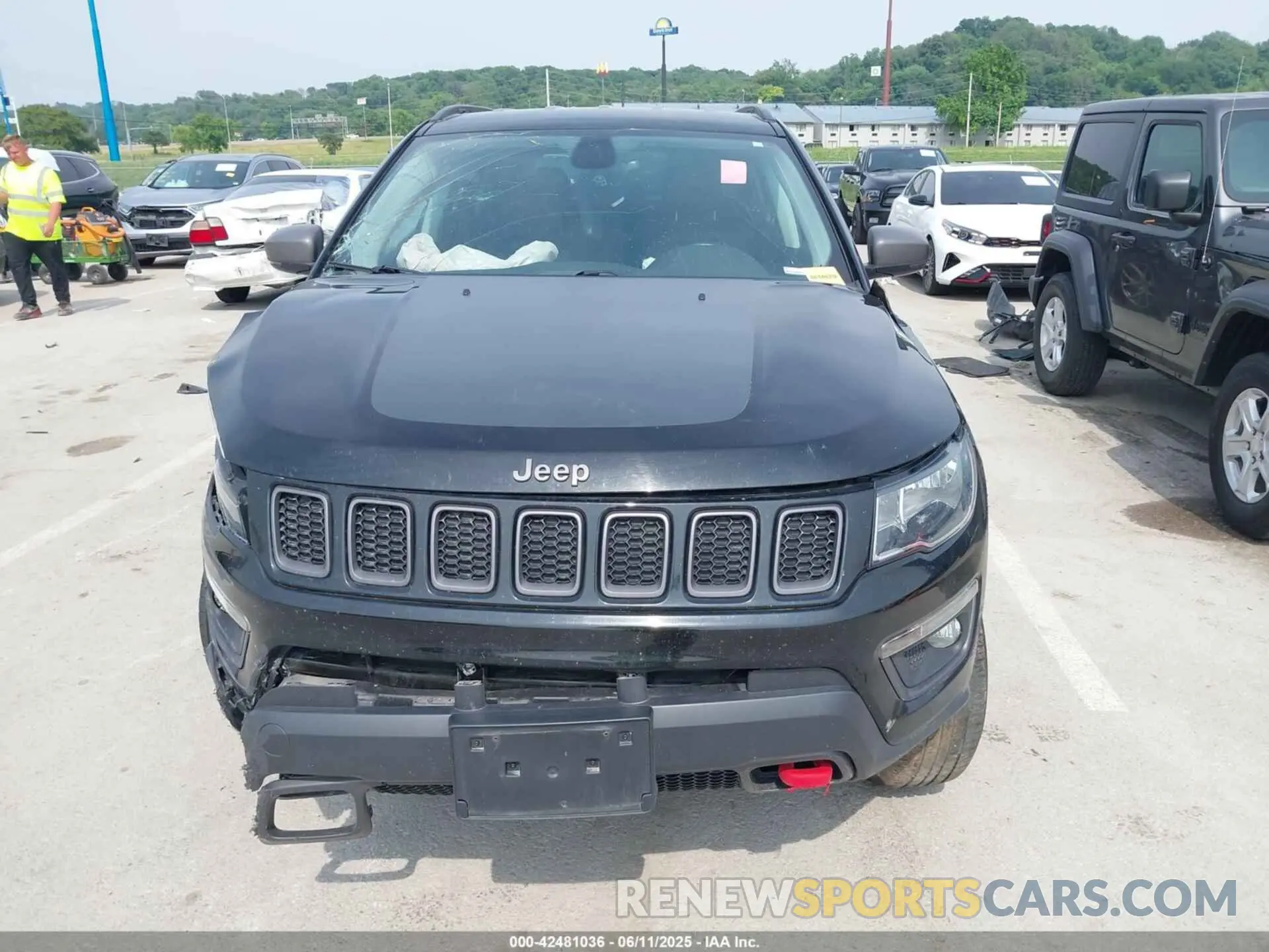 12 Photograph of a damaged car 3C4NJDDB8LT144229 JEEP COMPASS 2020