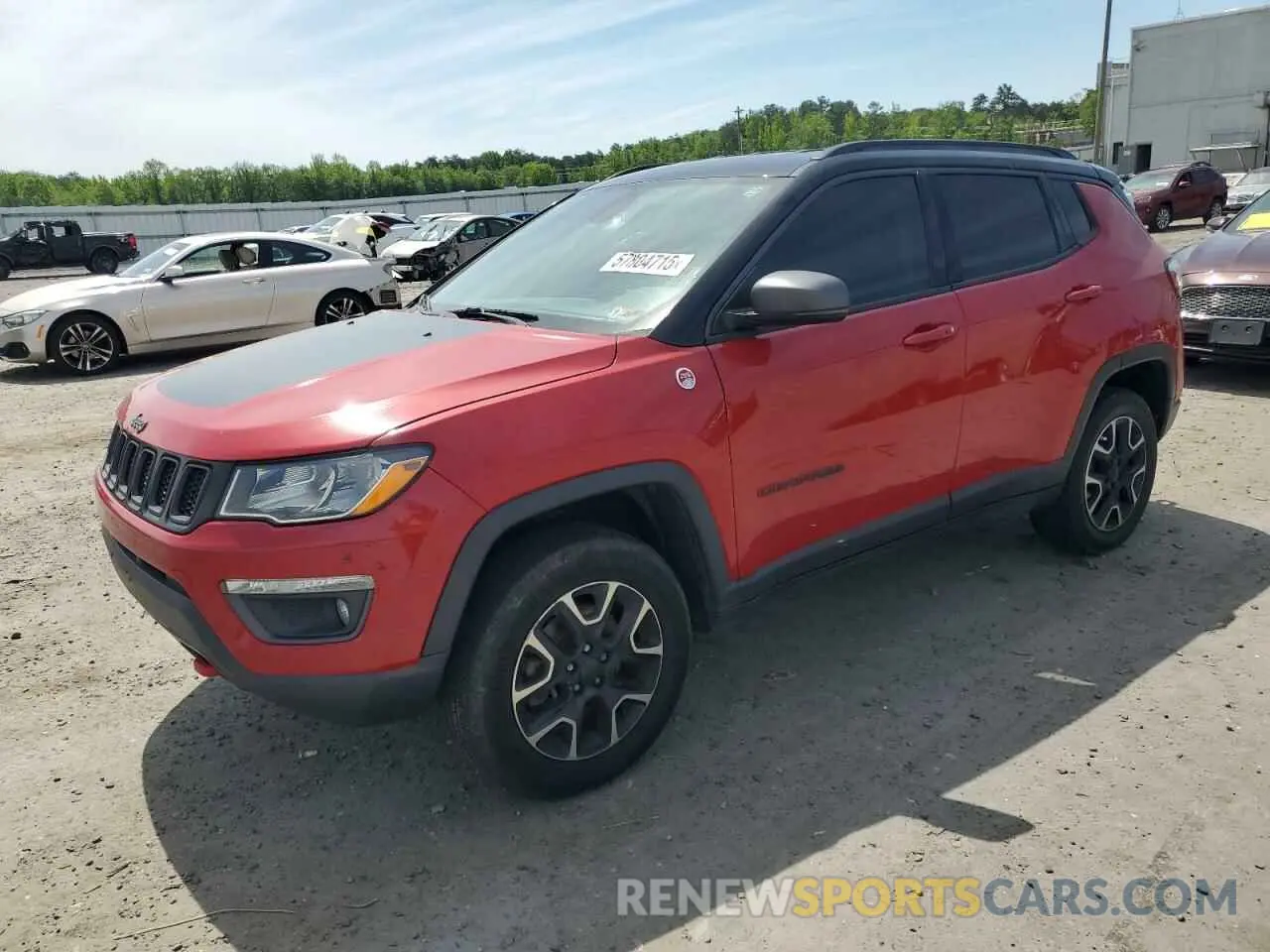 1 Фотография поврежденного автомобиля 3C4NJDDB9LT171455 JEEP COMPASS 2020