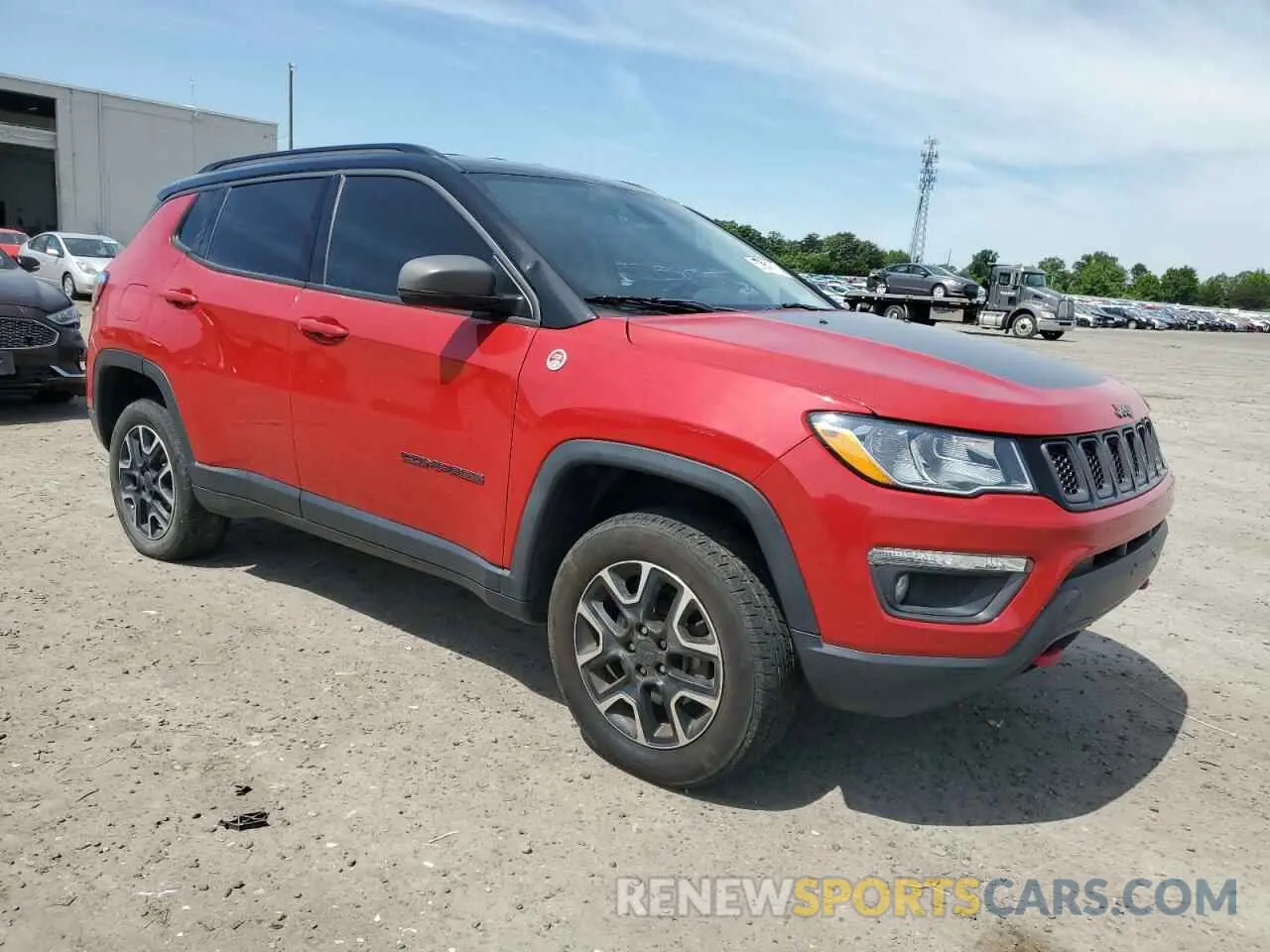 4 Фотография поврежденного автомобиля 3C4NJDDB9LT171455 JEEP COMPASS 2020