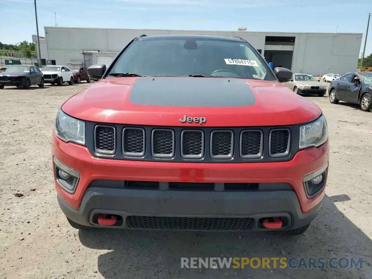 5 Фотография поврежденного автомобиля 3C4NJDDB9LT171455 JEEP COMPASS 2020