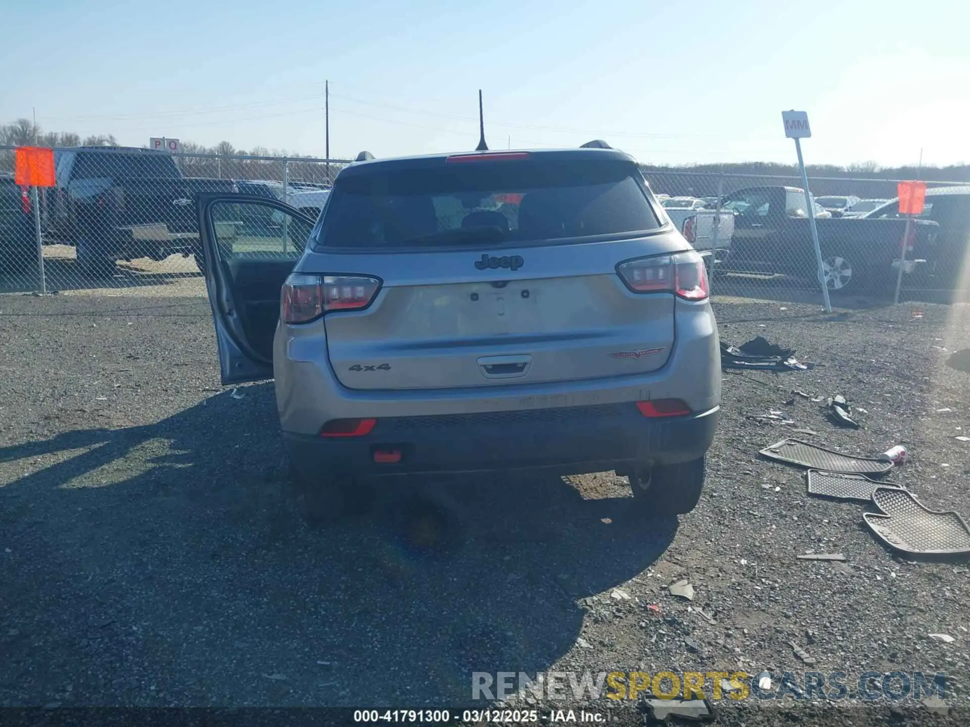 16 Photograph of a damaged car 3C4NJDDBXLT106663 JEEP COMPASS 2020
