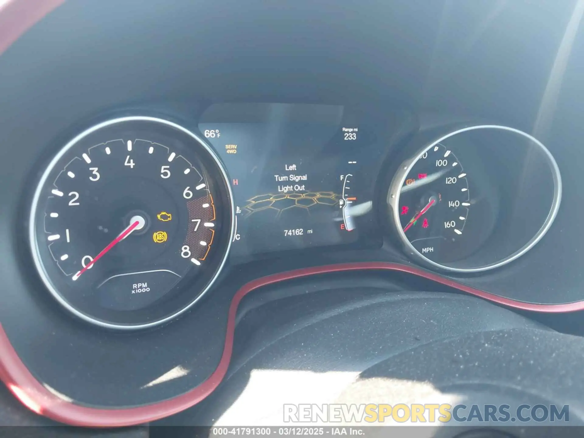 7 Photograph of a damaged car 3C4NJDDBXLT106663 JEEP COMPASS 2020