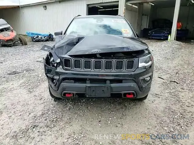 14 Photograph of a damaged car 3C4NJDDBXLT116982 JEEP COMPASS 2020
