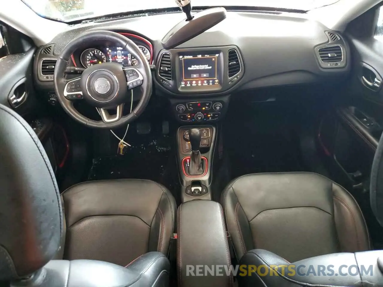 8 Photograph of a damaged car 3C4NJDDBXLT116982 JEEP COMPASS 2020