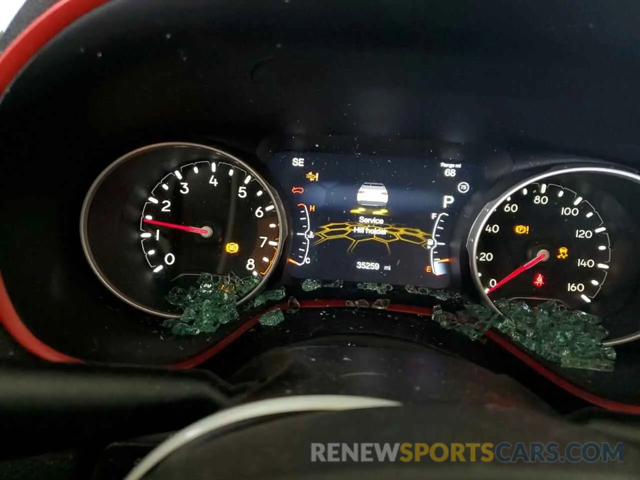 9 Photograph of a damaged car 3C4NJDDBXLT116982 JEEP COMPASS 2020