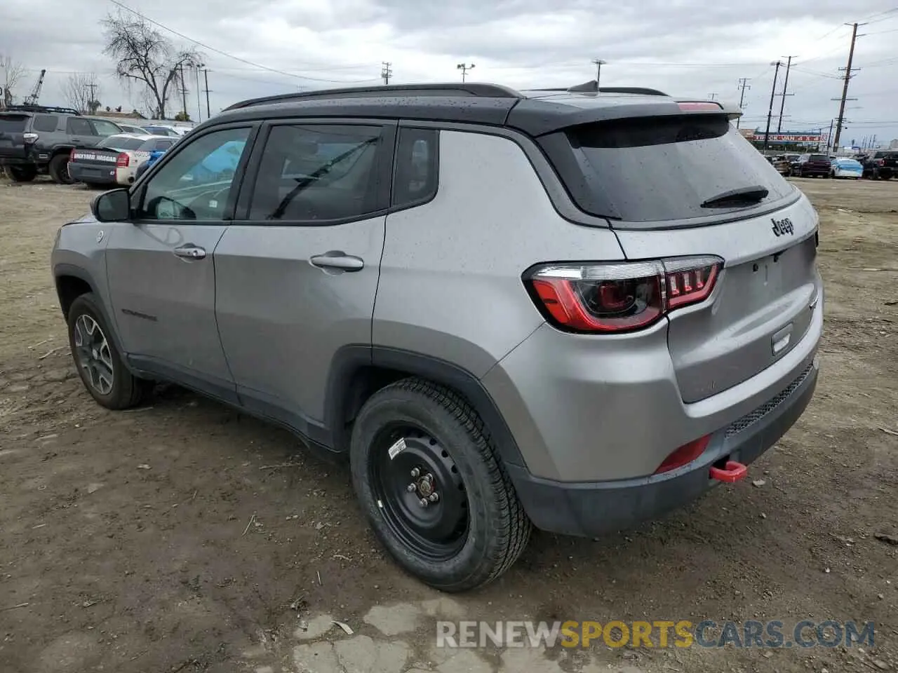 2 Photograph of a damaged car 3C4NJDDBXLT123821 JEEP COMPASS 2020