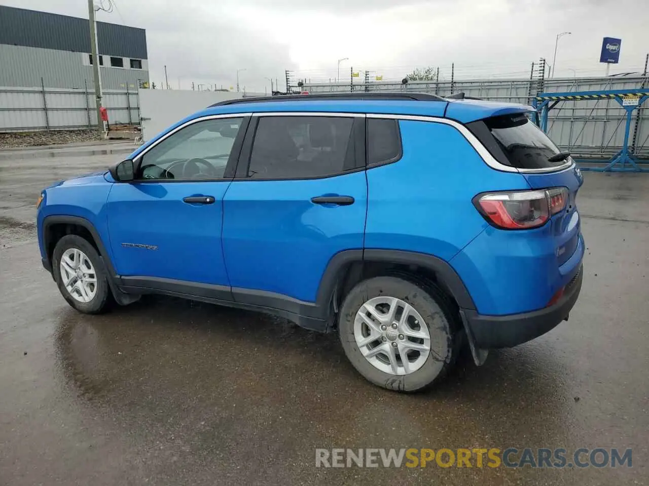 2 Photograph of a damaged car 3C4NJCAB3MT598775 JEEP COMPASS 2021