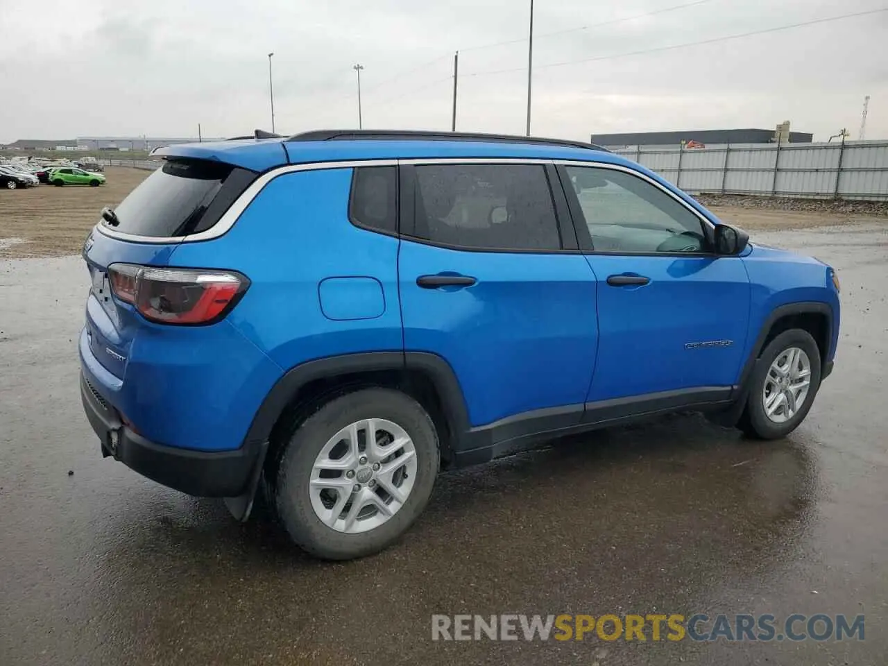 3 Photograph of a damaged car 3C4NJCAB3MT598775 JEEP COMPASS 2021