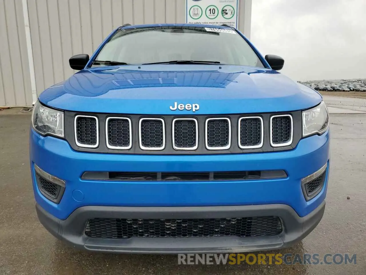 5 Photograph of a damaged car 3C4NJCAB3MT598775 JEEP COMPASS 2021
