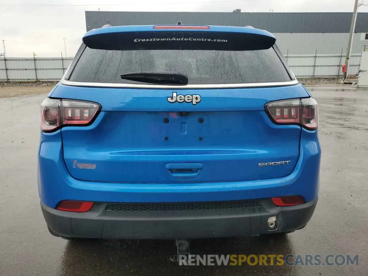 6 Photograph of a damaged car 3C4NJCAB3MT598775 JEEP COMPASS 2021