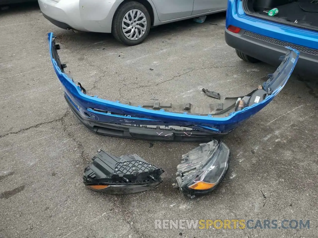 12 Photograph of a damaged car 3C4NJCAB5MT514293 JEEP COMPASS 2021